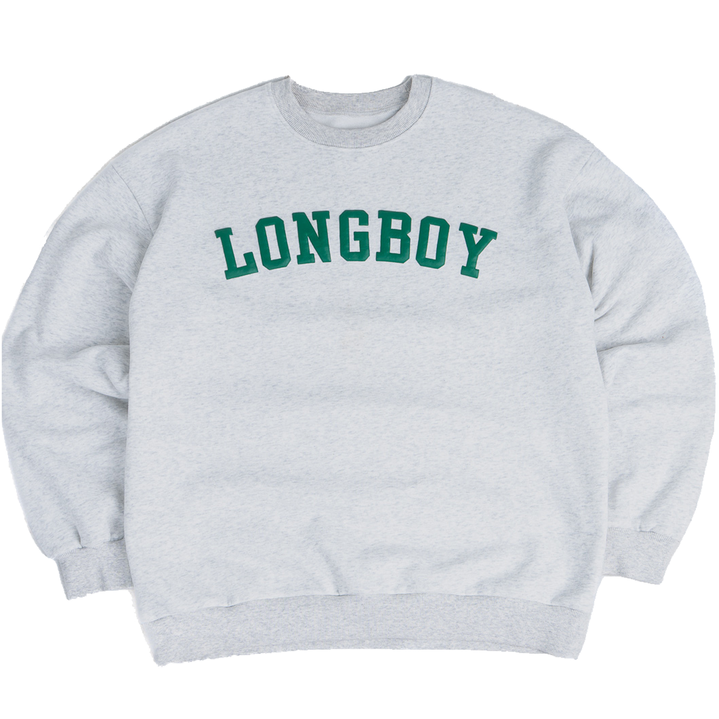 DOG LOVER OVERSIZED CREWNECK- GREY