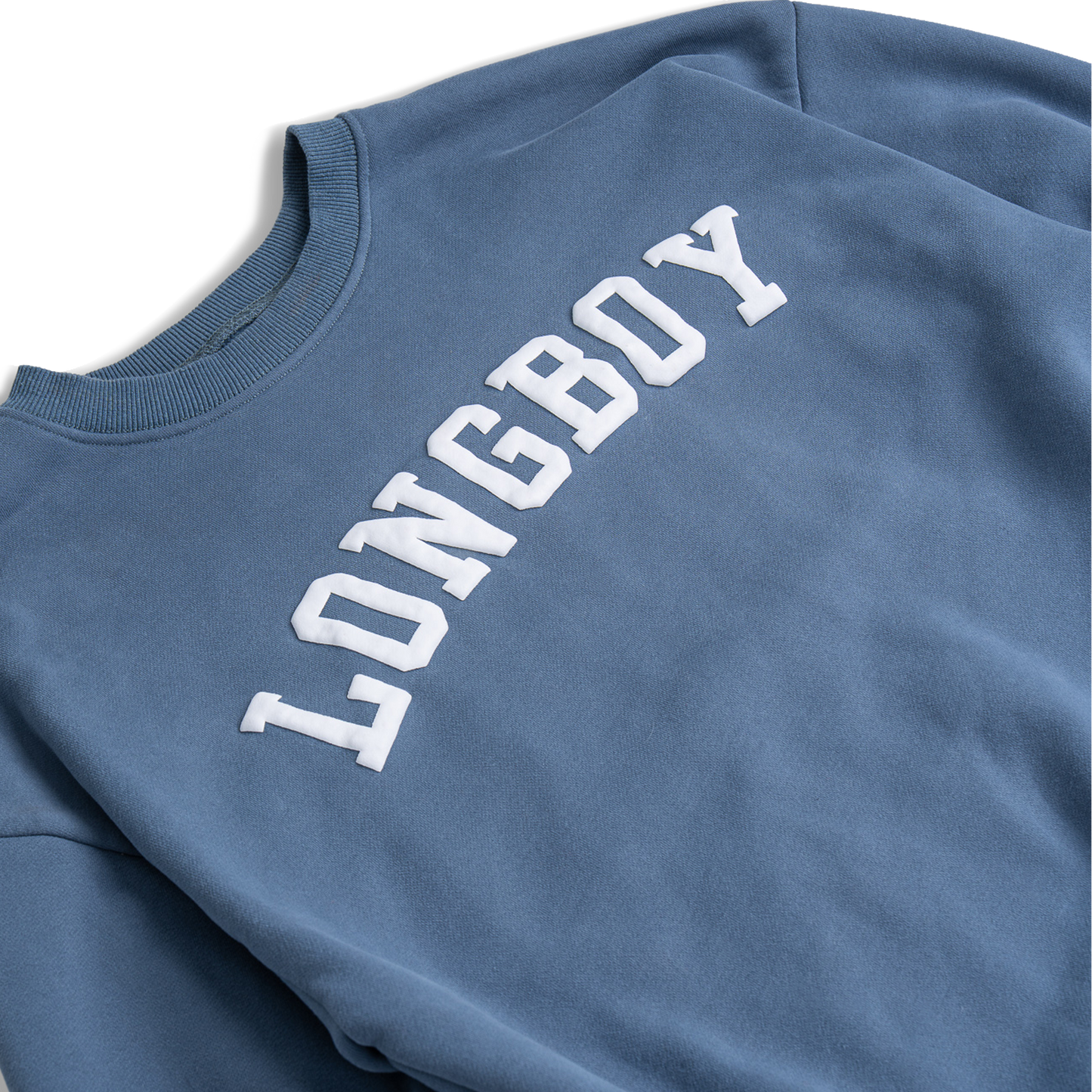 DOG LOVER OVERSIZED CREWNECK- BLUE